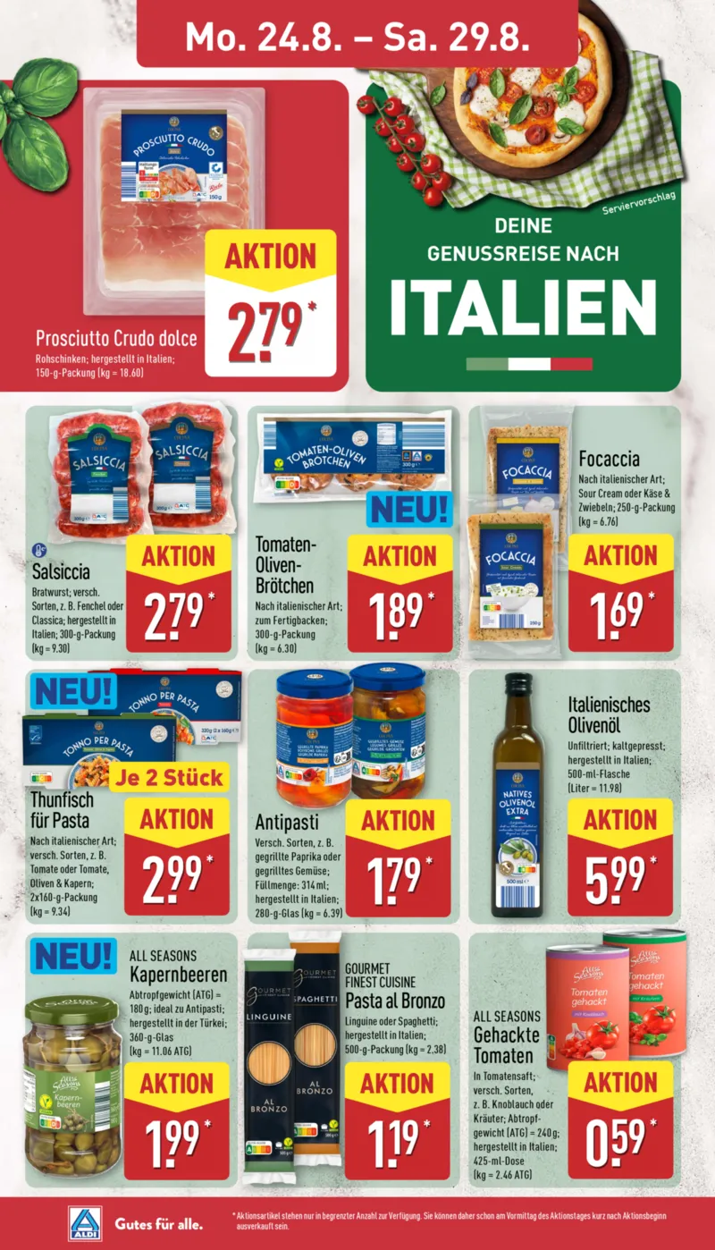 ALDI Nord Prospekt vom 24.08.2026, Seite 10