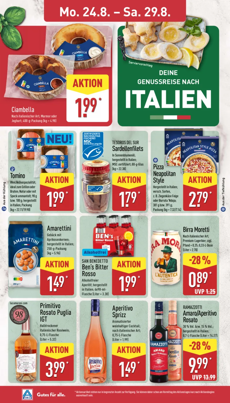 ALDI Nord Prospekt vom 24.08.2026, Seite 12