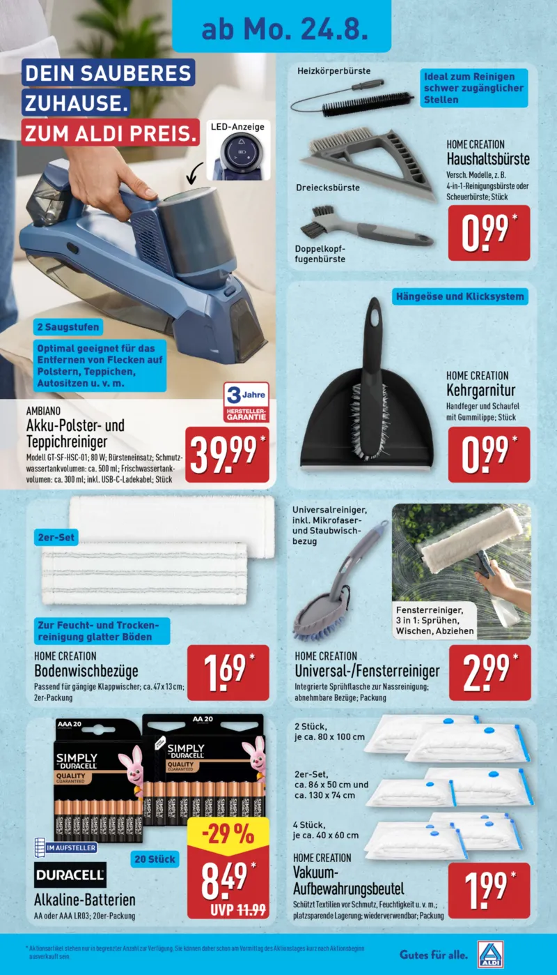 ALDI Nord Prospekt vom 24.08.2026, Seite 13