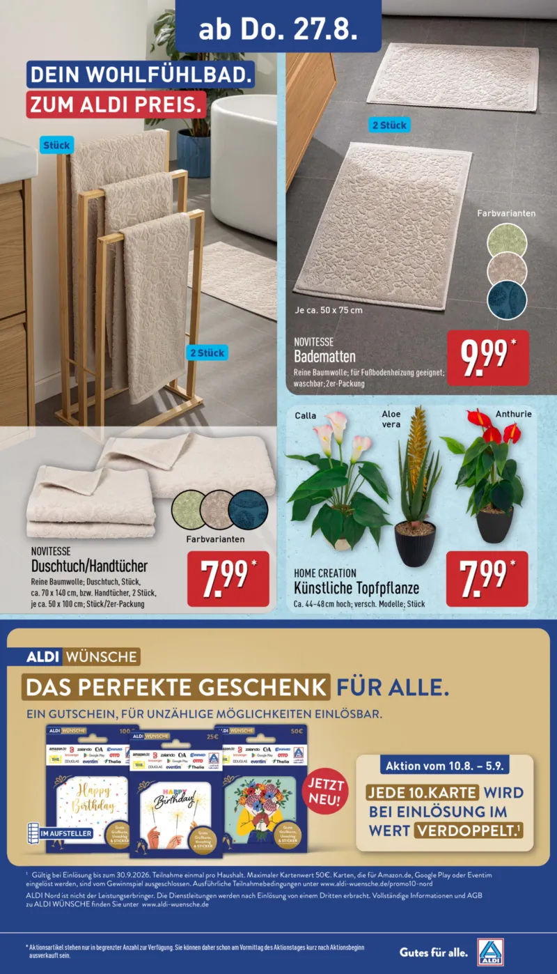 ALDI Nord Prospekt vom 24.08.2026, Seite 19