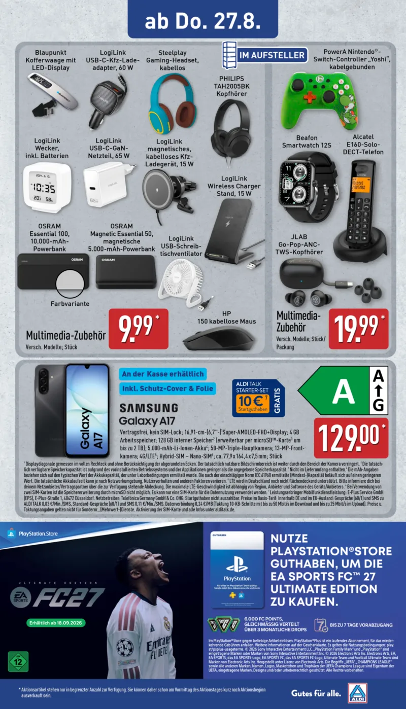 ALDI Nord Prospekt vom 24.08.2026, Seite 25