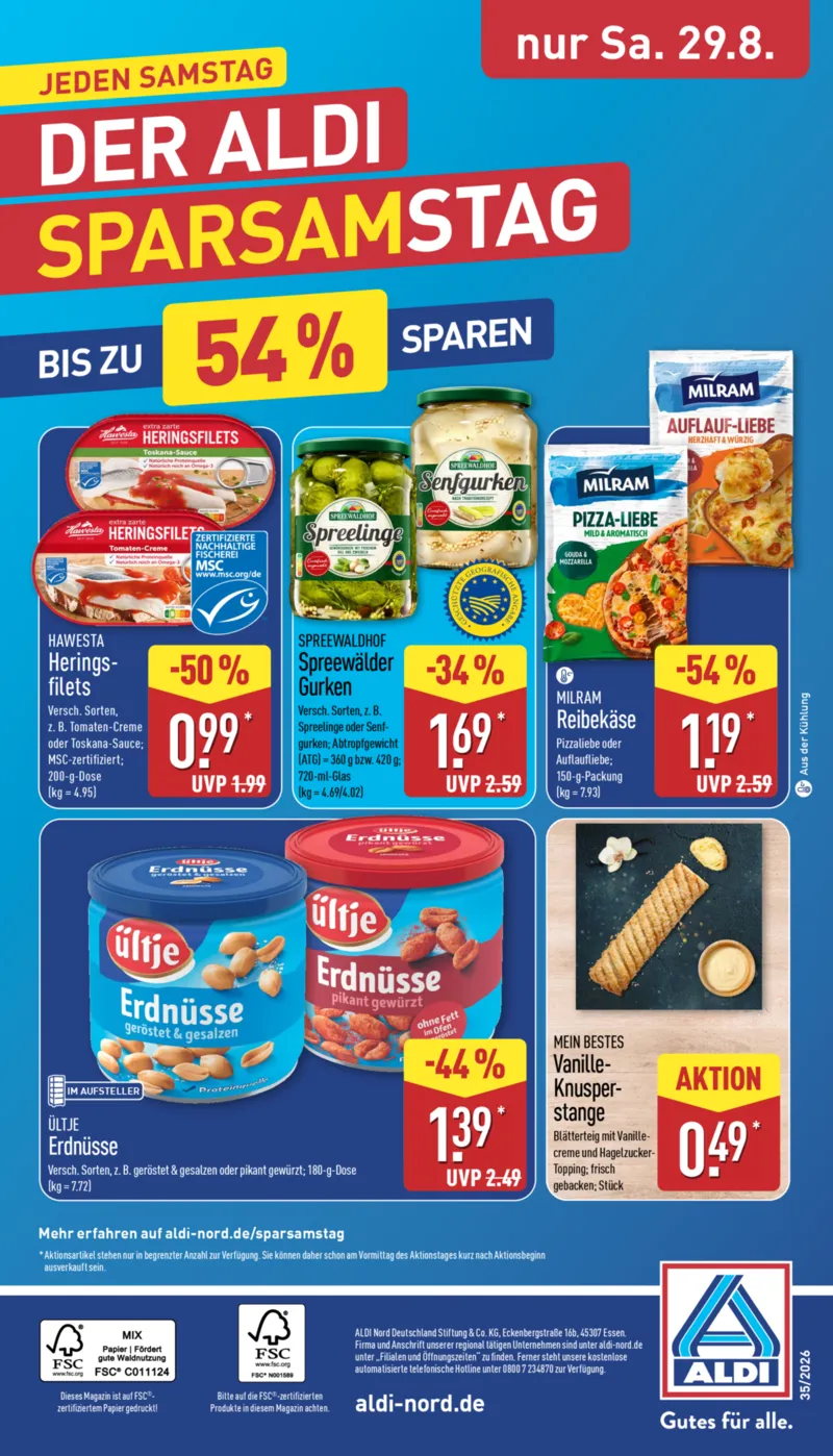 ALDI Nord Prospekt vom 24.08.2026, Seite 32