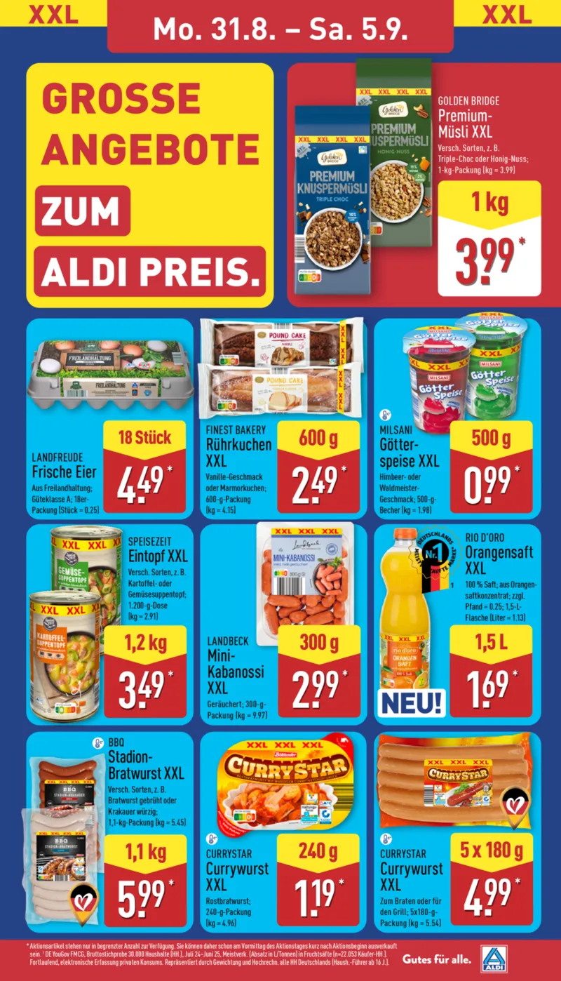 ALDI Nord Prospekt vom 31.08.2026, Seite 11