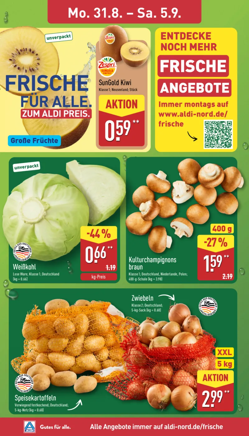 ALDI Nord Prospekt vom 31.08.2026, Seite 2