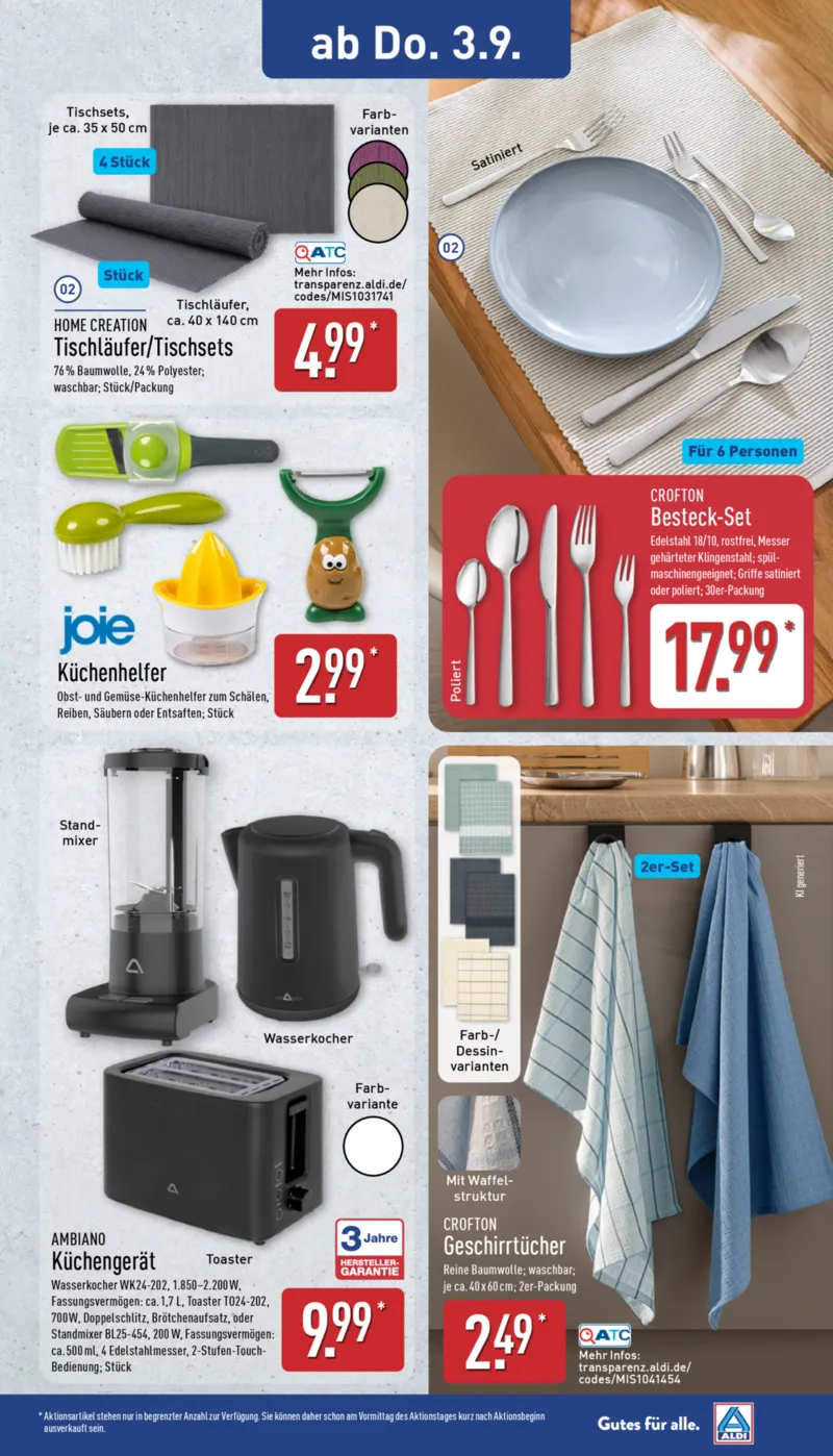 ALDI Nord Prospekt vom 31.08.2026, Seite 23