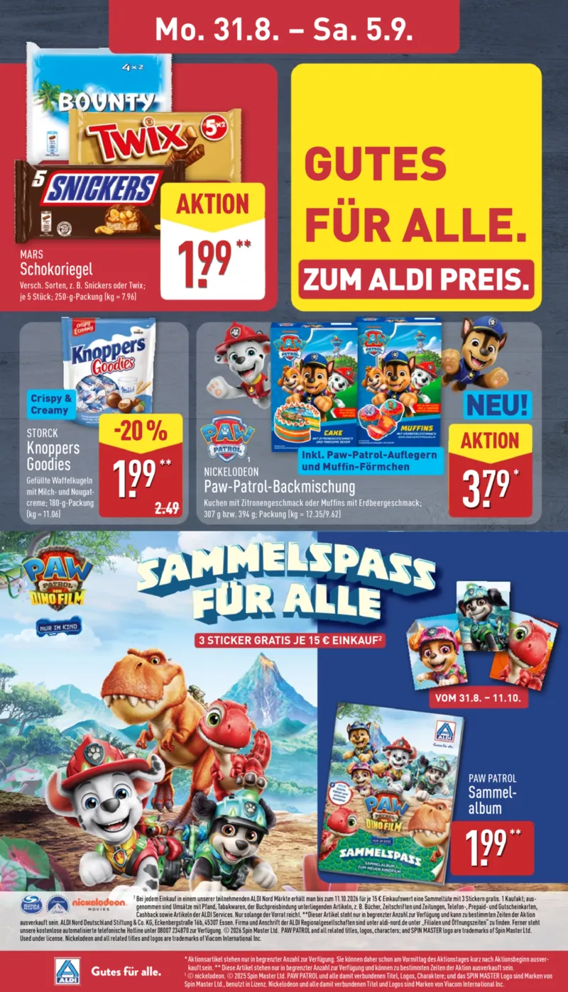 ALDI Nord Prospekt vom 31.08.2026, Seite 8