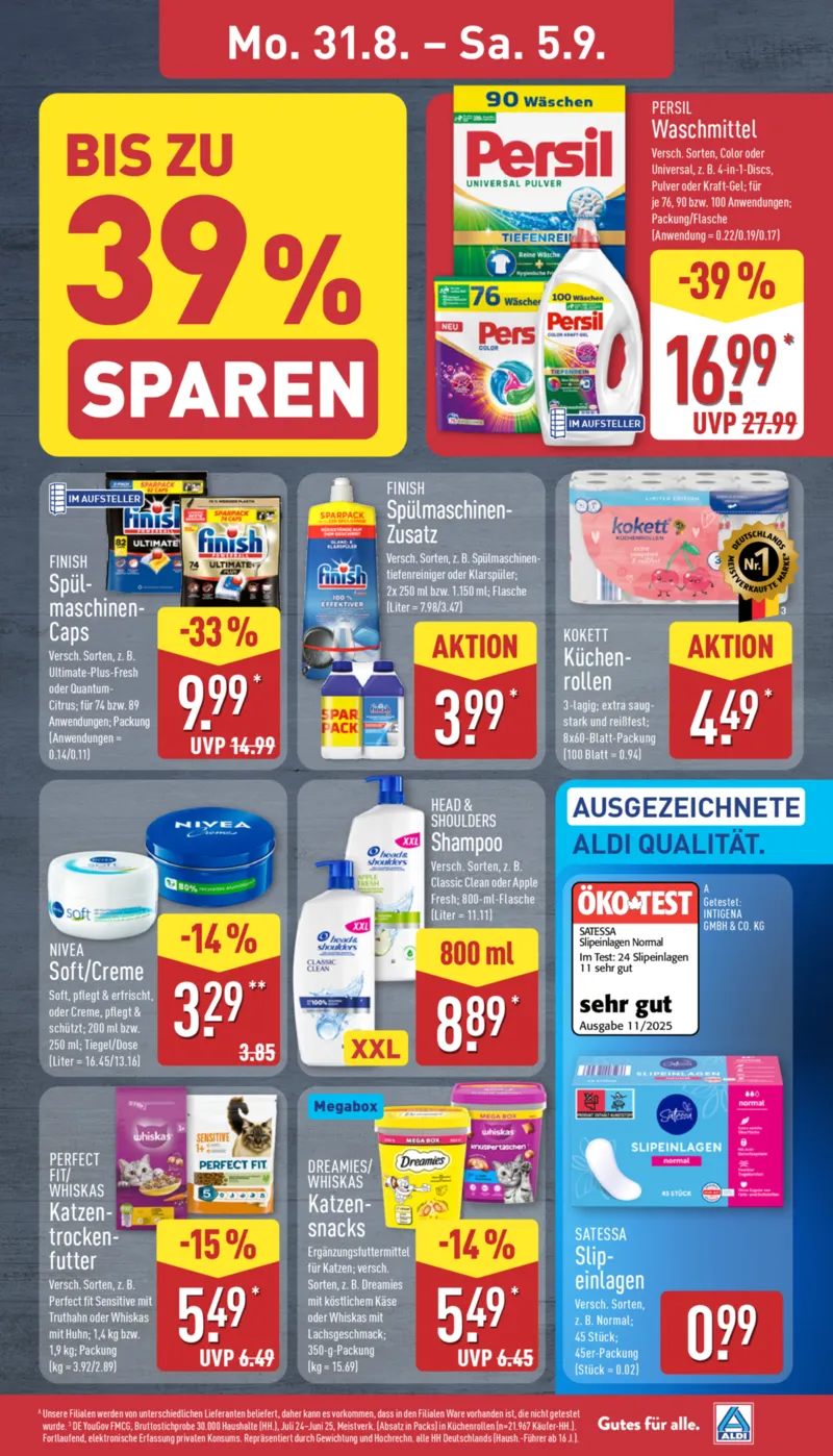 ALDI Nord Prospekt vom 31.08.2026, Seite 9
