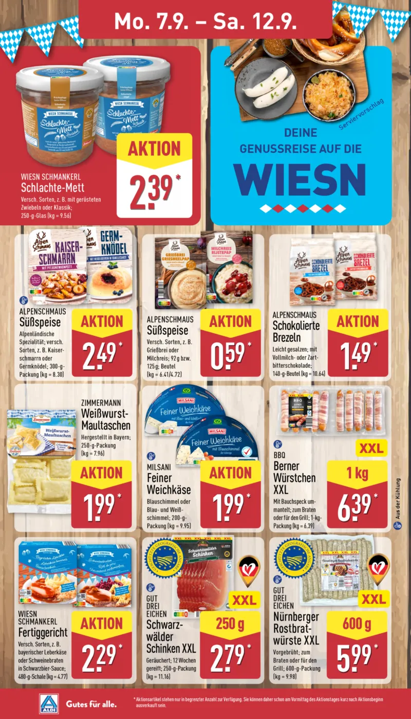 ALDI Nord Prospekt vom 07.09.2026, Seite 12