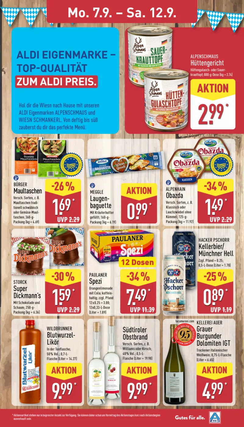 ALDI Nord Prospekt vom 07.09.2026, Seite 13