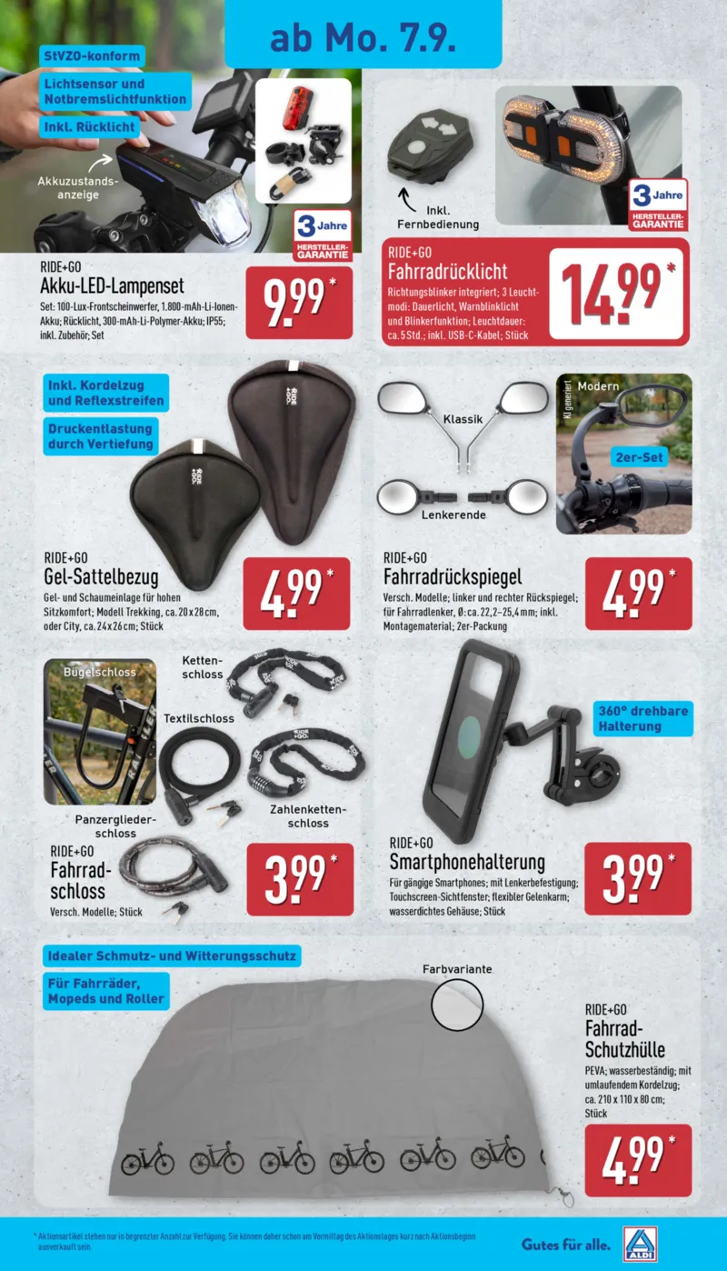 ALDI Nord Prospekt vom 07.09.2026, Seite 17