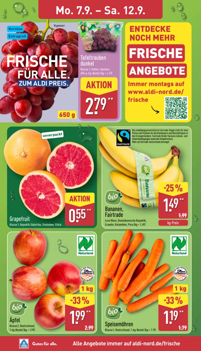 ALDI Nord Prospekt vom 07.09.2026, Seite 2