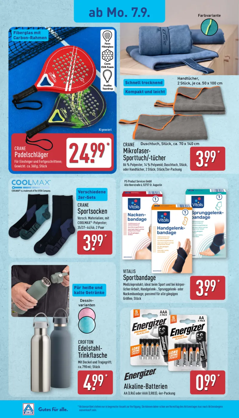ALDI Nord Prospekt vom 07.09.2026, Seite 20