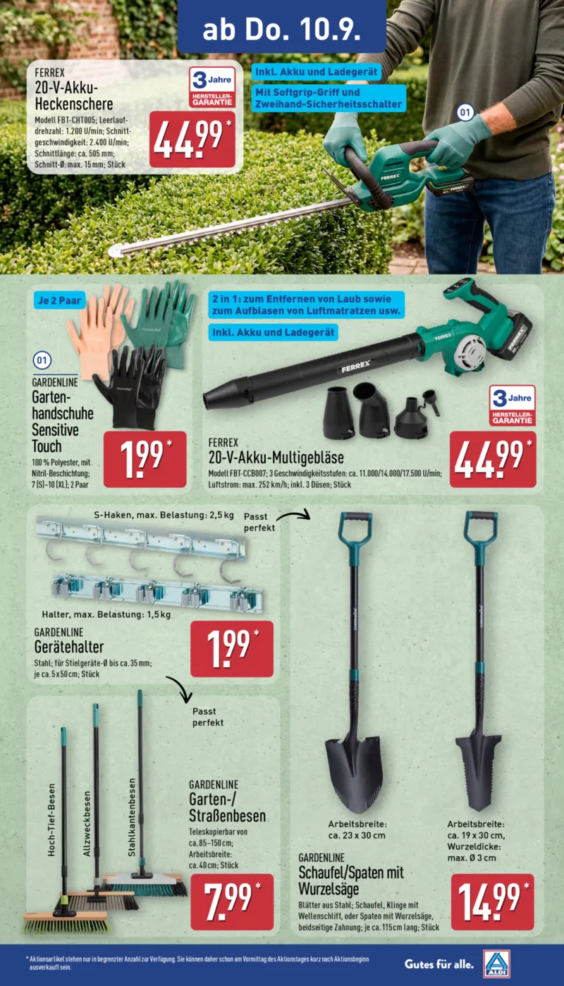 ALDI Nord Prospekt vom 07.09.2026, Seite 21