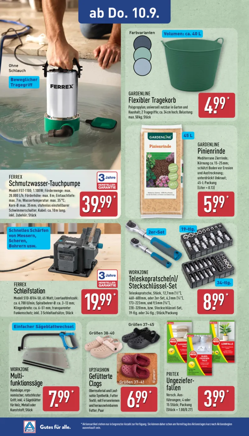ALDI Nord Prospekt vom 07.09.2026, Seite 22