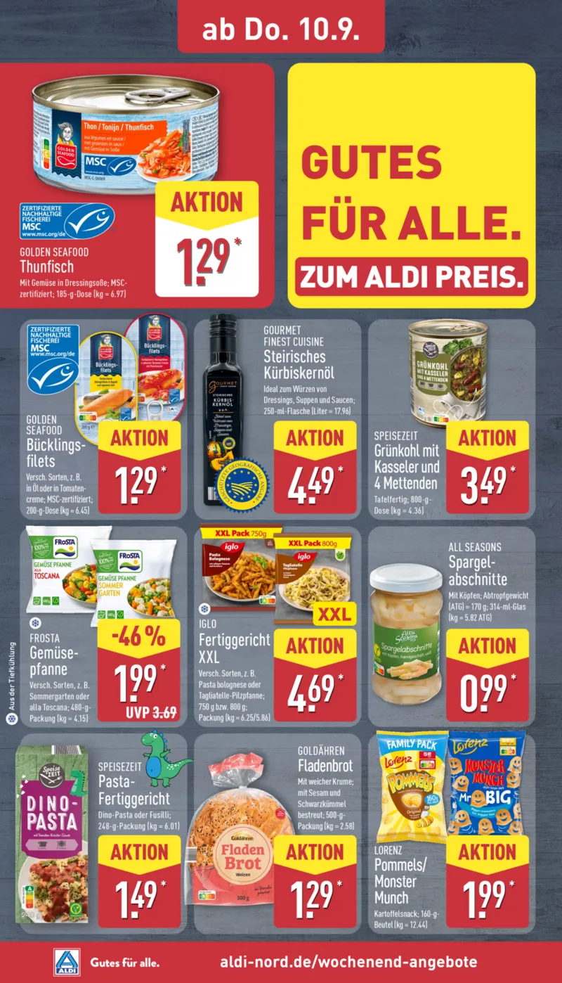 ALDI Nord Prospekt vom 07.09.2026, Seite 30