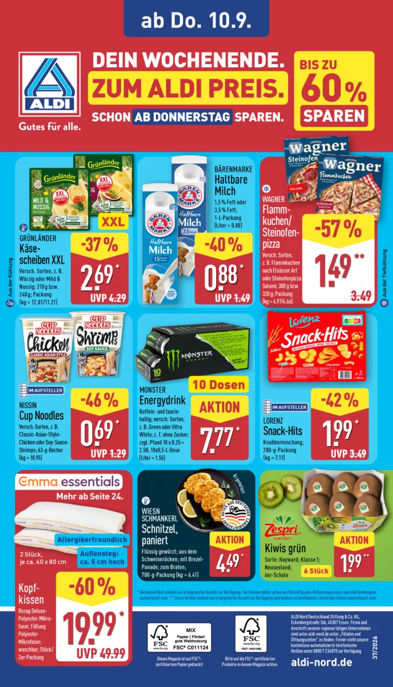 ALDI Nord Prospekt vom 07.09.2026, Seite 32