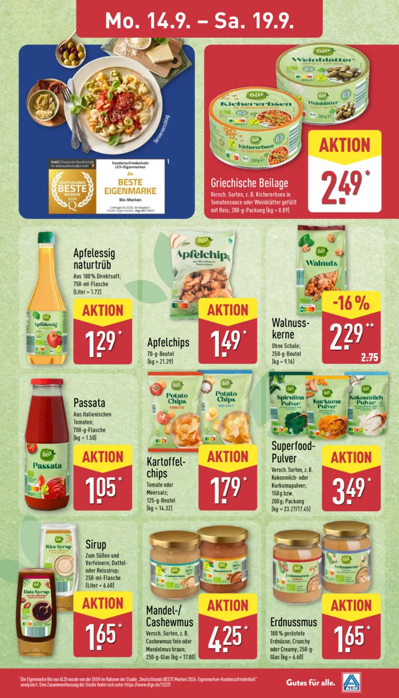ALDI Nord Prospekt vom 14.09.2026, Seite 11