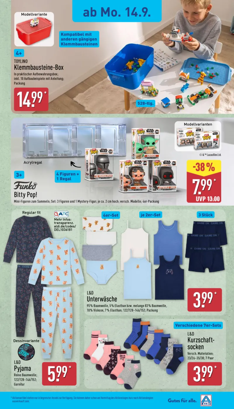 ALDI Nord Prospekt vom 14.09.2026, Seite 17
