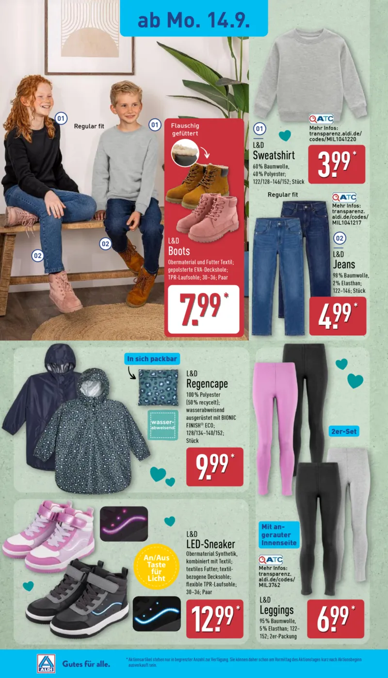 ALDI Nord Prospekt vom 14.09.2026, Seite 18
