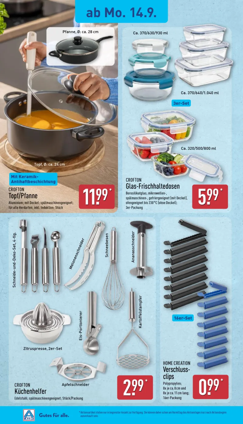 ALDI Nord Prospekt vom 14.09.2026, Seite 22