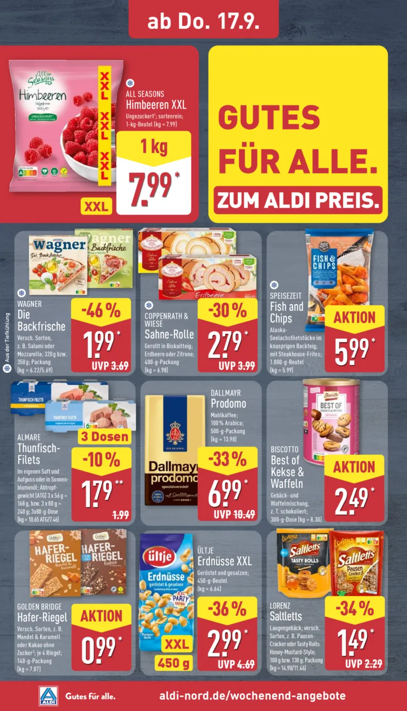 ALDI Nord Prospekt vom 14.09.2026, Seite 34