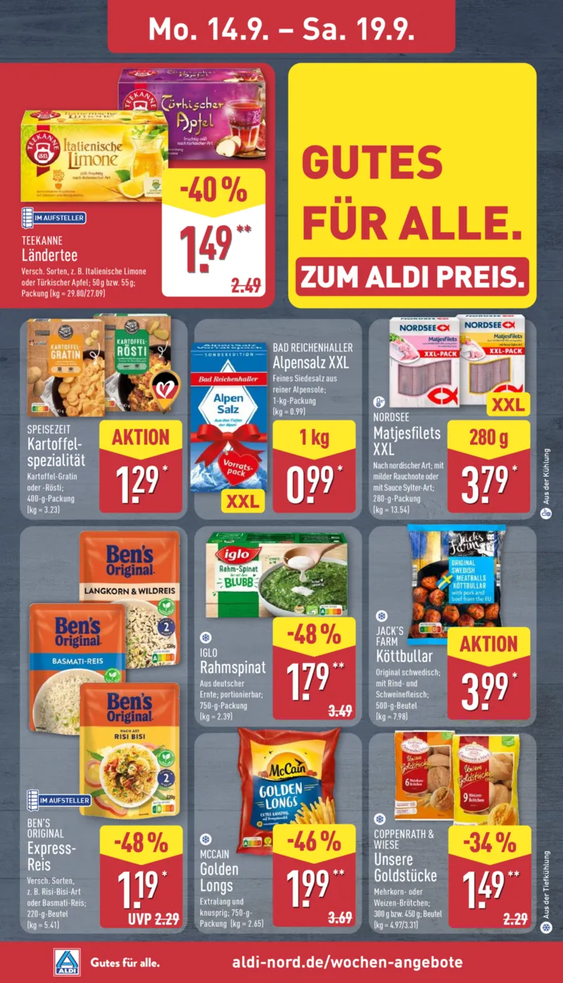 ALDI Nord Prospekt vom 14.09.2026, Seite 6