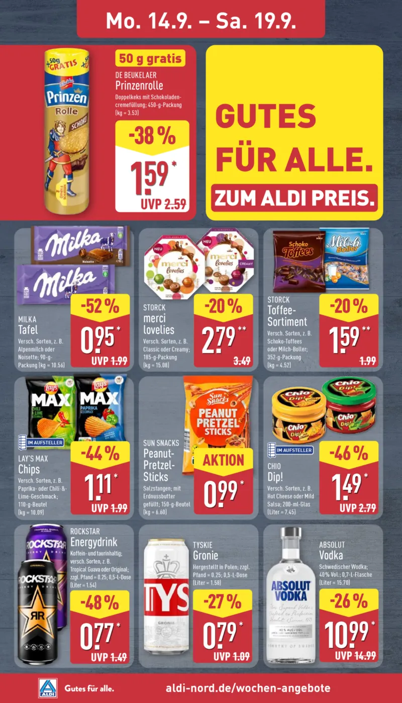 ALDI Nord Prospekt vom 14.09.2026, Seite 8