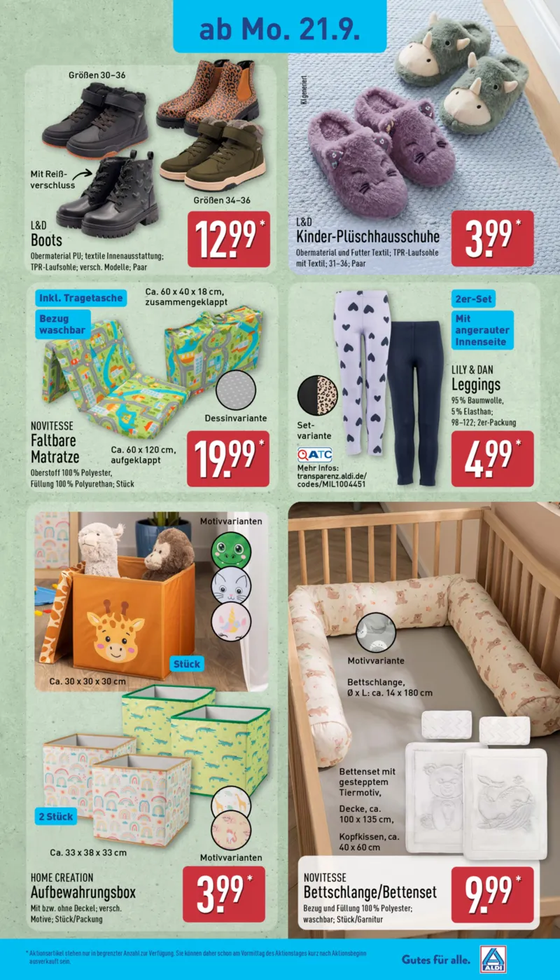 ALDI Nord Prospekt vom 21.09.2026, Seite 19