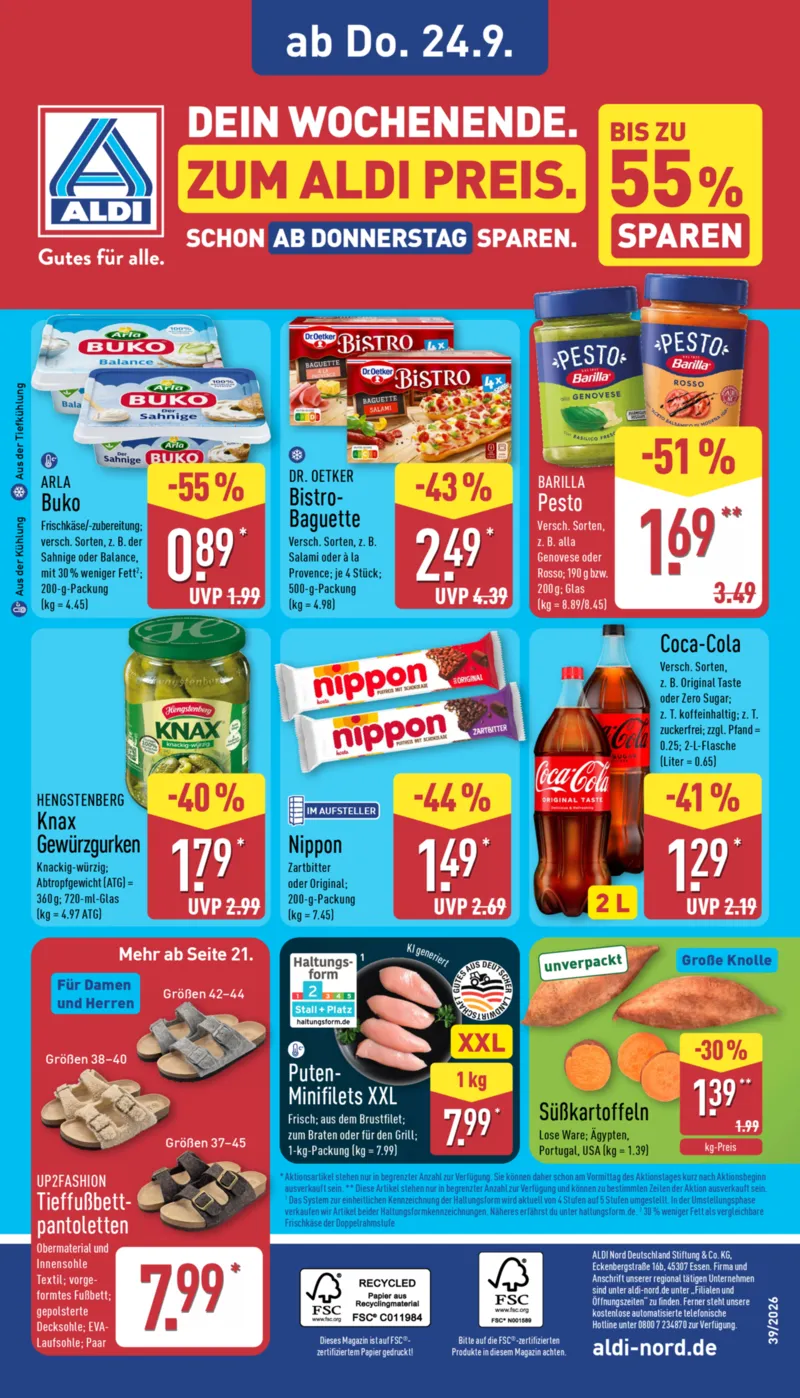 ALDI Nord Prospekt vom 21.09.2026, Seite 32