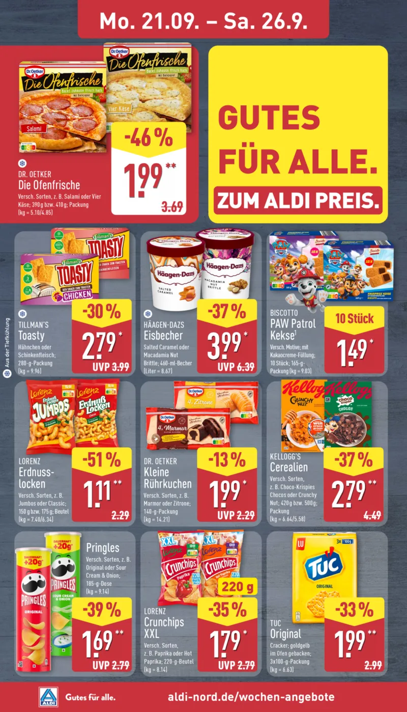 ALDI Nord Prospekt vom 21.09.2026, Seite 6