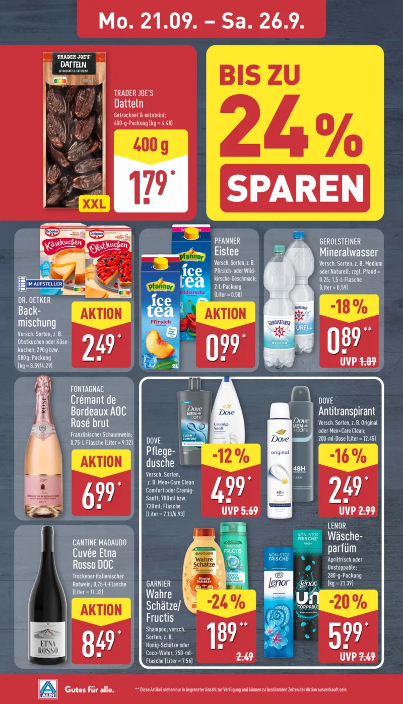 ALDI Nord Prospekt vom 21.09.2026, Seite 8