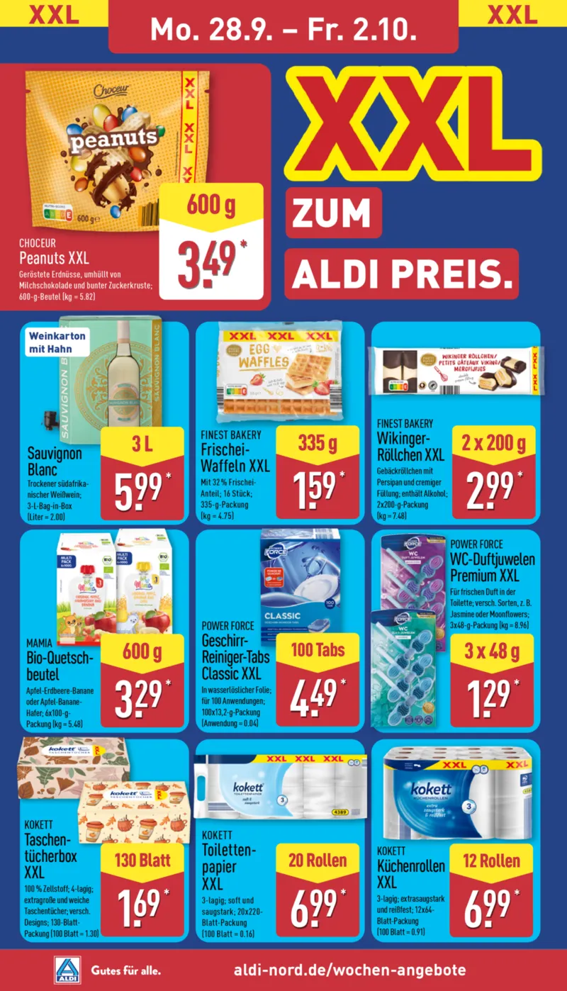 ALDI Nord Prospekt vom 28.09.2026, Seite 14