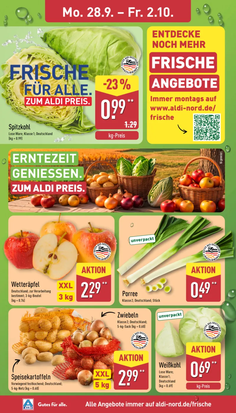 ALDI Nord Prospekt vom 28.09.2026, Seite 2