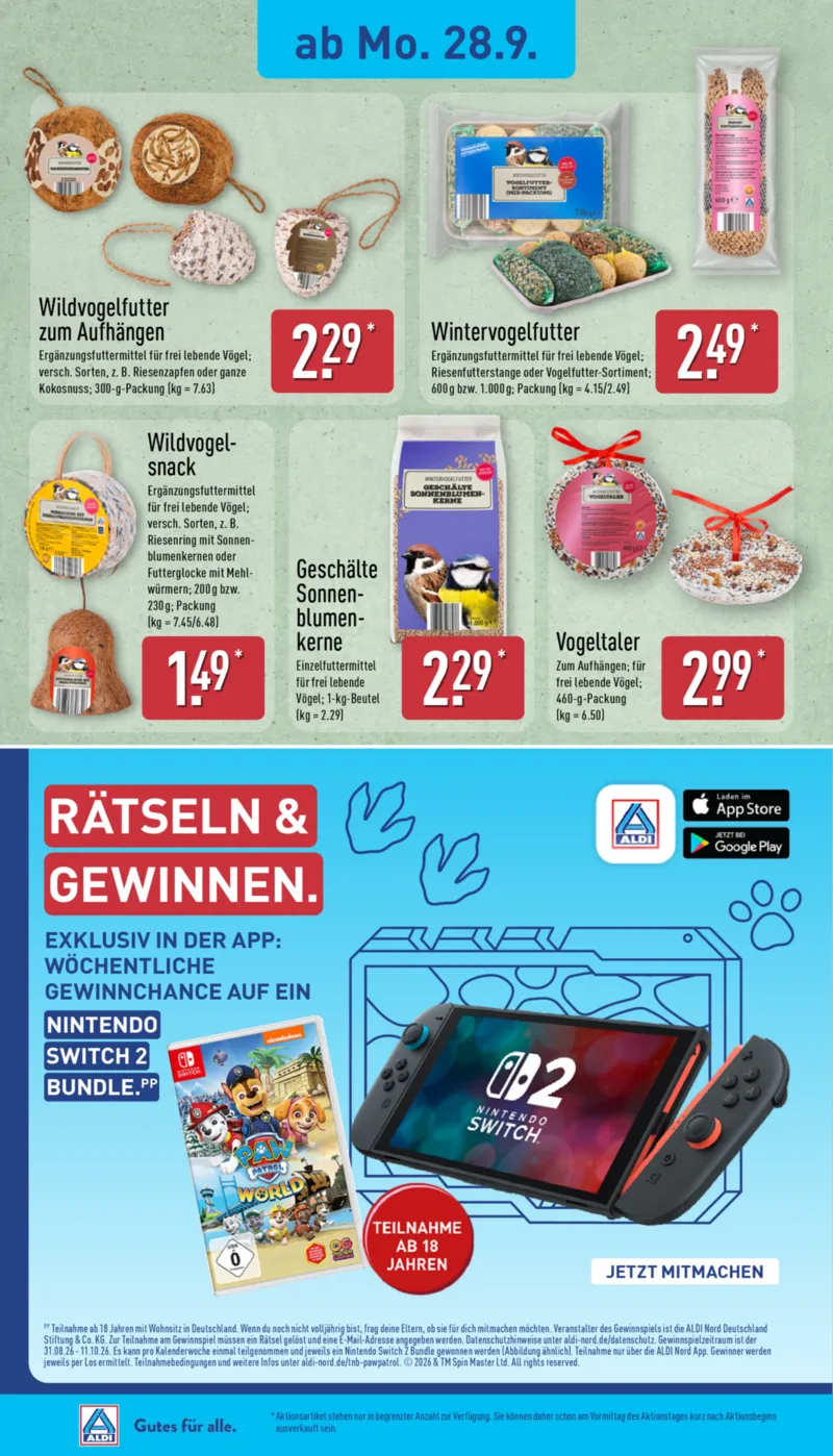 ALDI Nord Prospekt vom 28.09.2026, Seite 20