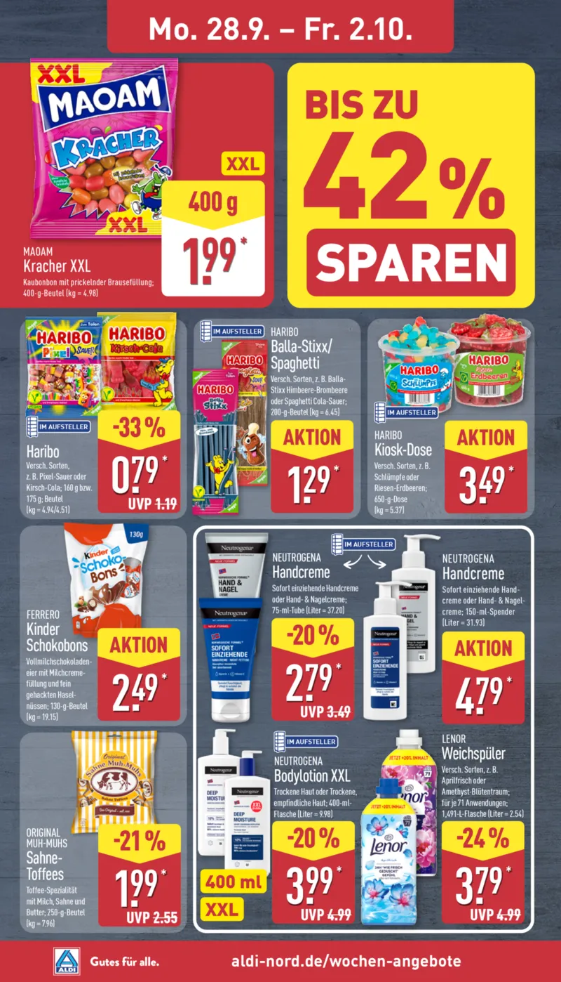 ALDI Nord Prospekt vom 28.09.2026, Seite 8
