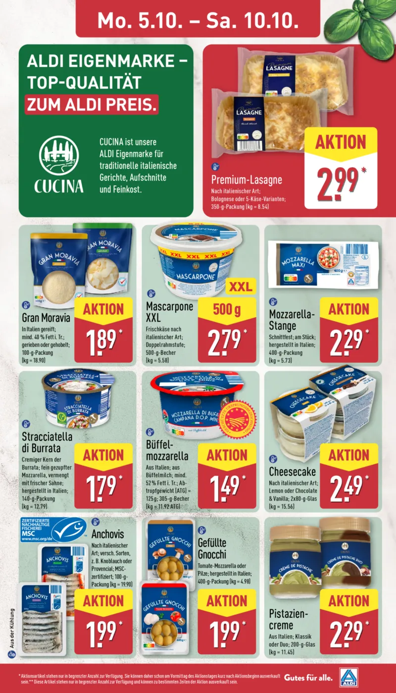 ALDI Nord Prospekt vom 05.10.2026, Seite 11
