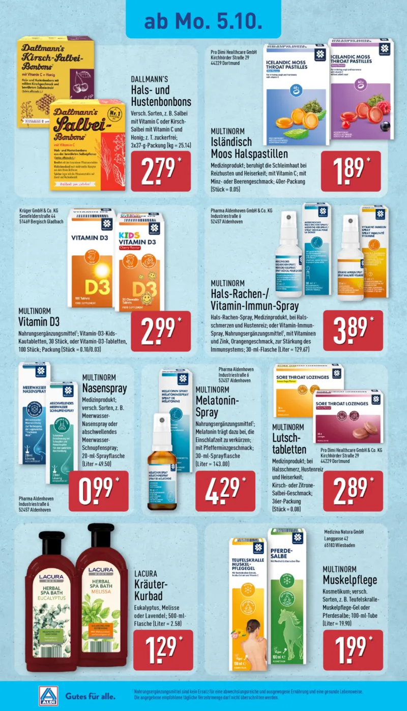 ALDI Nord Prospekt vom 05.10.2026, Seite 16