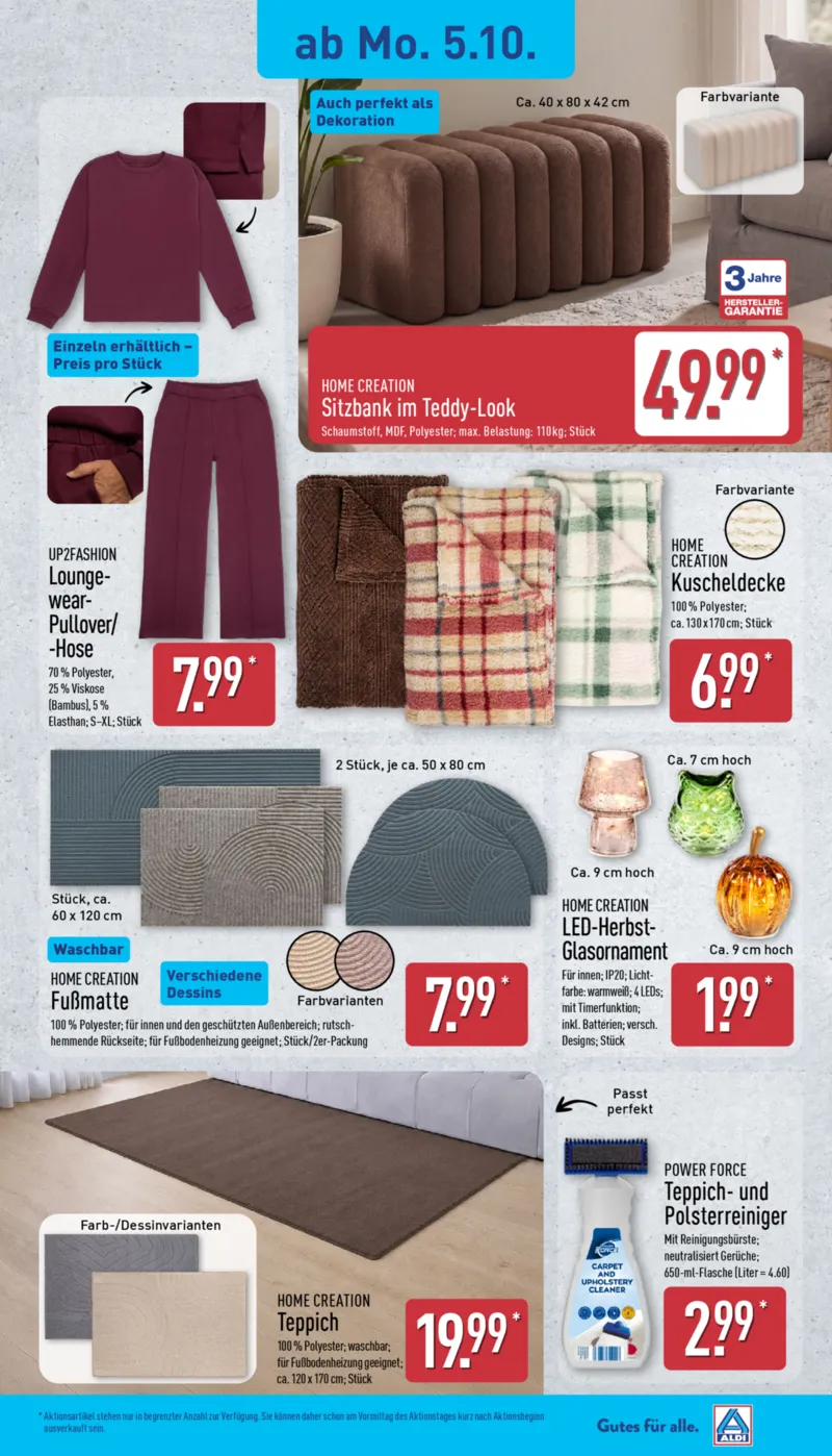 ALDI Nord Prospekt vom 05.10.2026, Seite 17