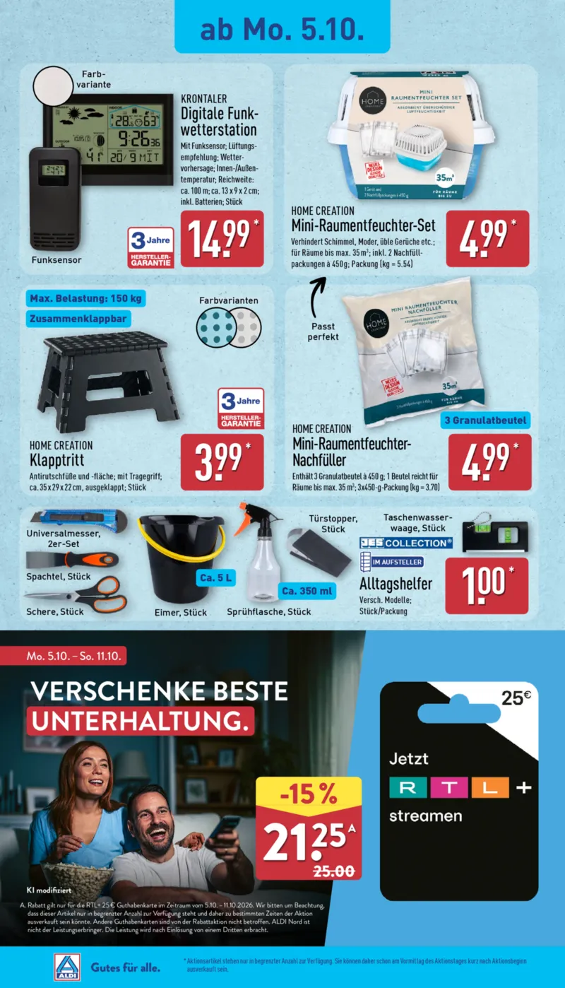 ALDI Nord Prospekt vom 05.10.2026, Seite 18