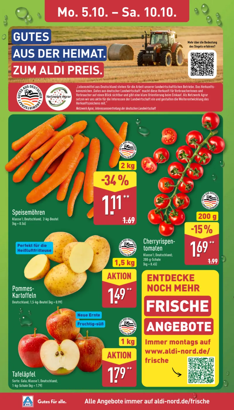 ALDI Nord Prospekt vom 05.10.2026, Seite 2