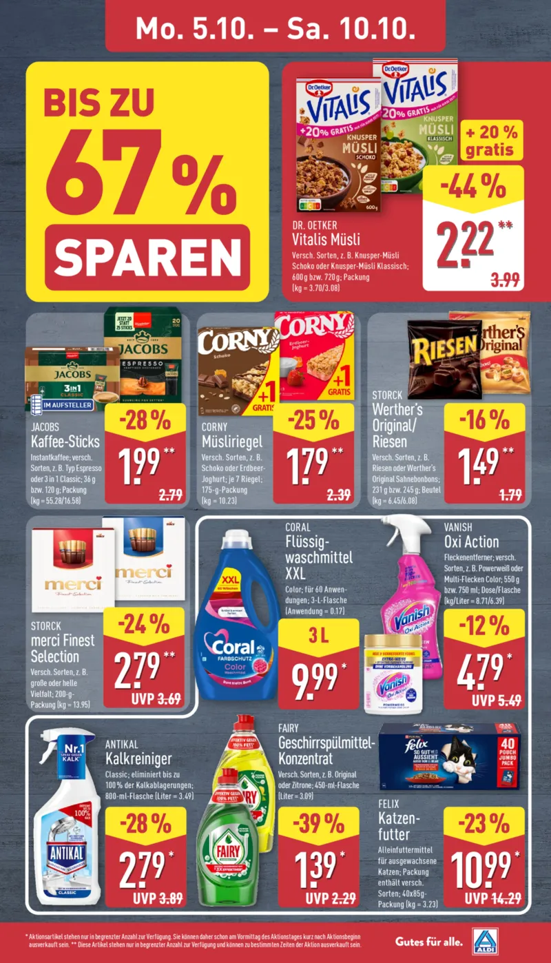 ALDI Nord Prospekt vom 05.10.2026, Seite 9