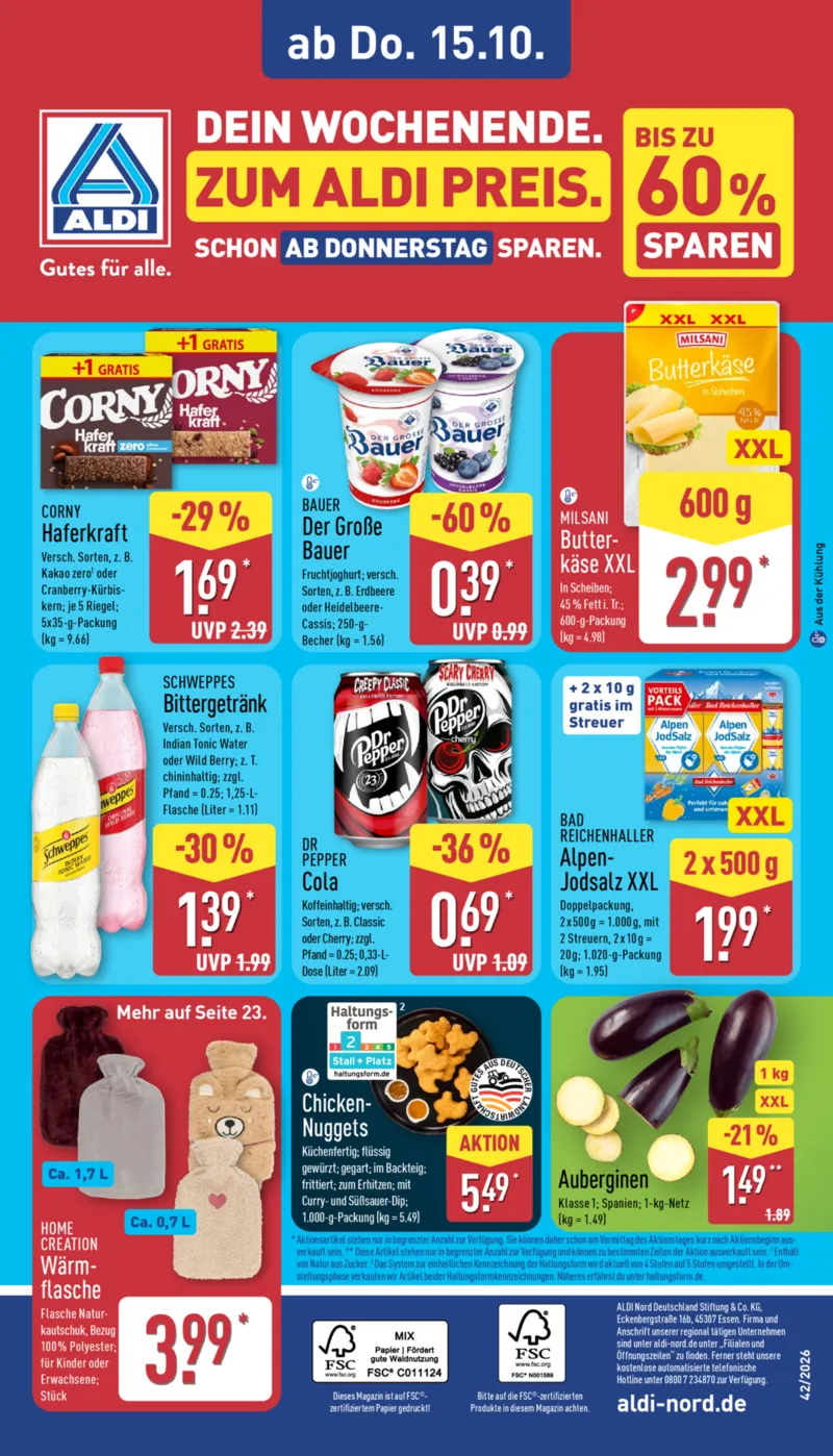 ALDI Nord Prospekt vom 12.10.2026, Seite 38