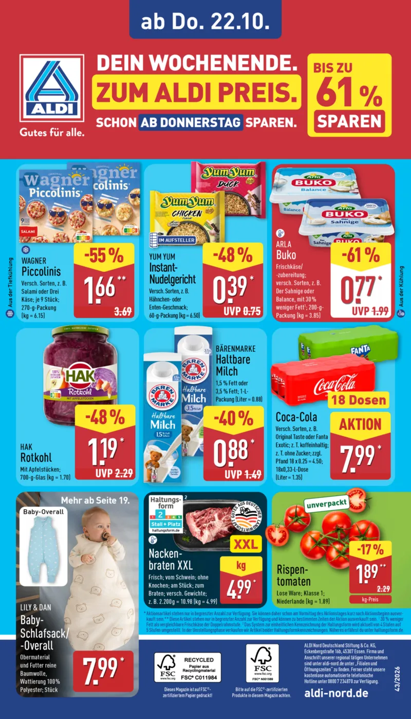 ALDI Nord Prospekt vom 19.10.2026, Seite 36
