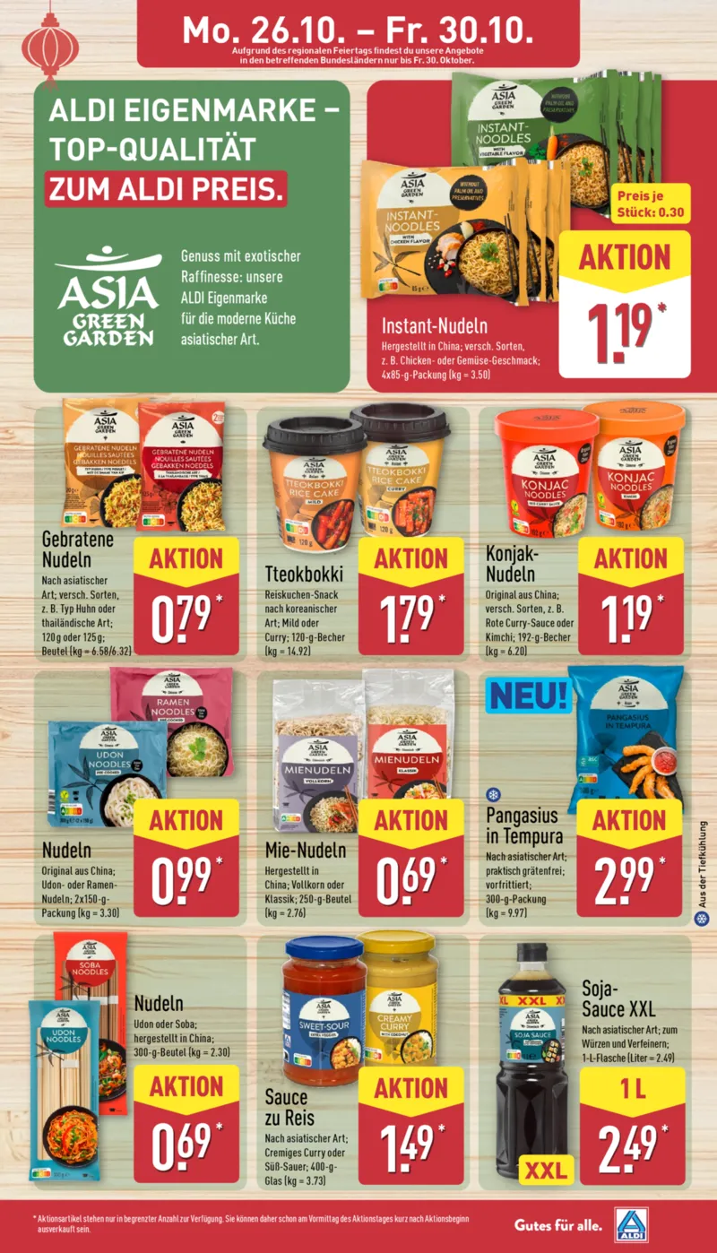 ALDI Nord Prospekt vom 26.10.2026, Seite 11