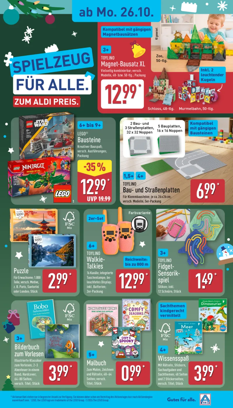 ALDI Nord Prospekt vom 26.10.2026, Seite 13