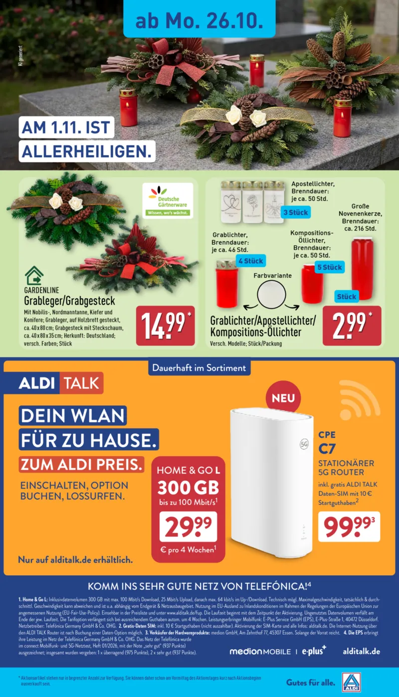 ALDI Nord Prospekt vom 26.10.2026, Seite 19
