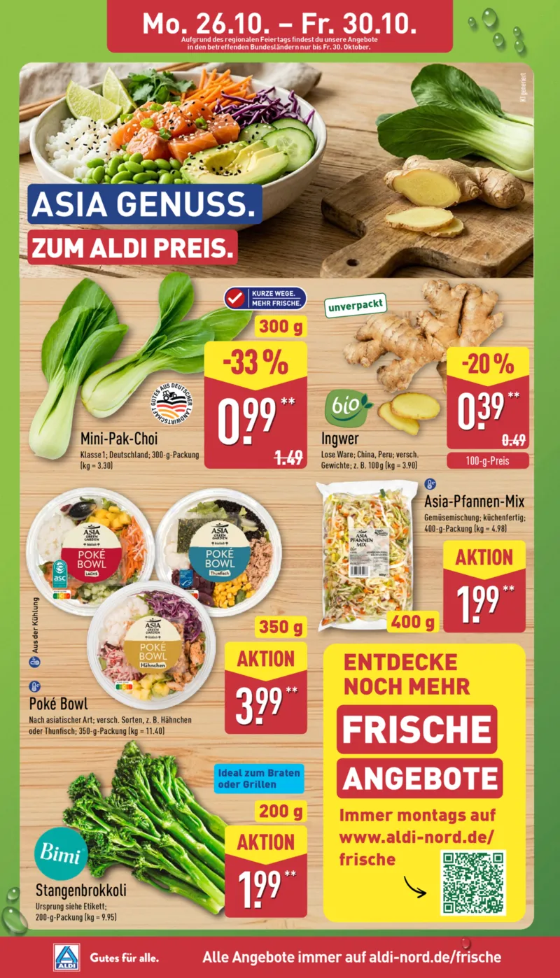 ALDI Nord Prospekt vom 26.10.2026, Seite 2