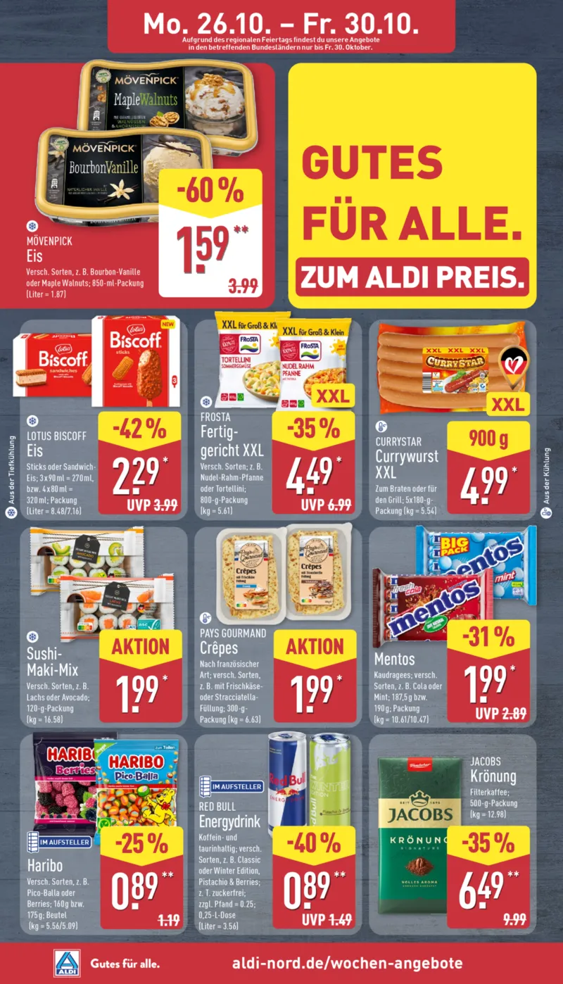 ALDI Nord Prospekt vom 26.10.2026, Seite 6