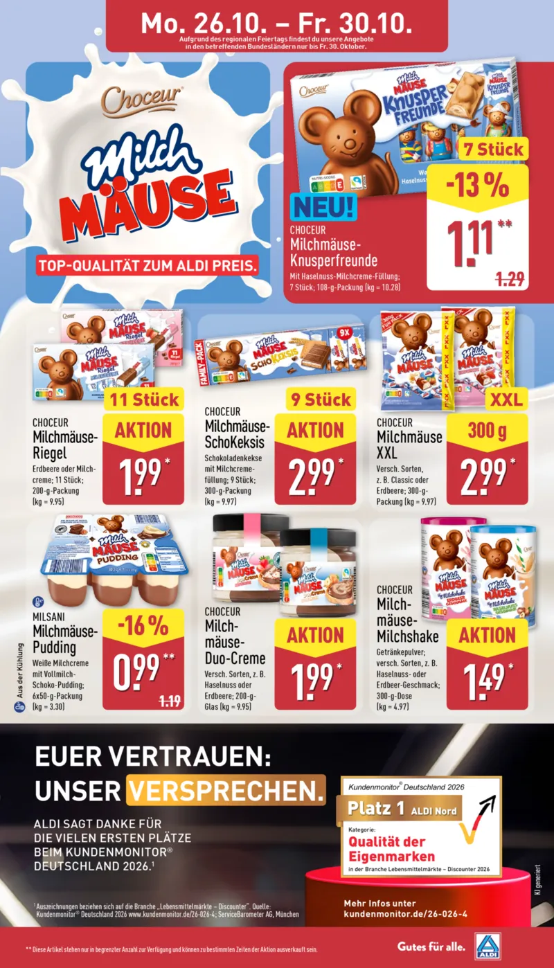 ALDI Nord Prospekt vom 26.10.2026, Seite 9