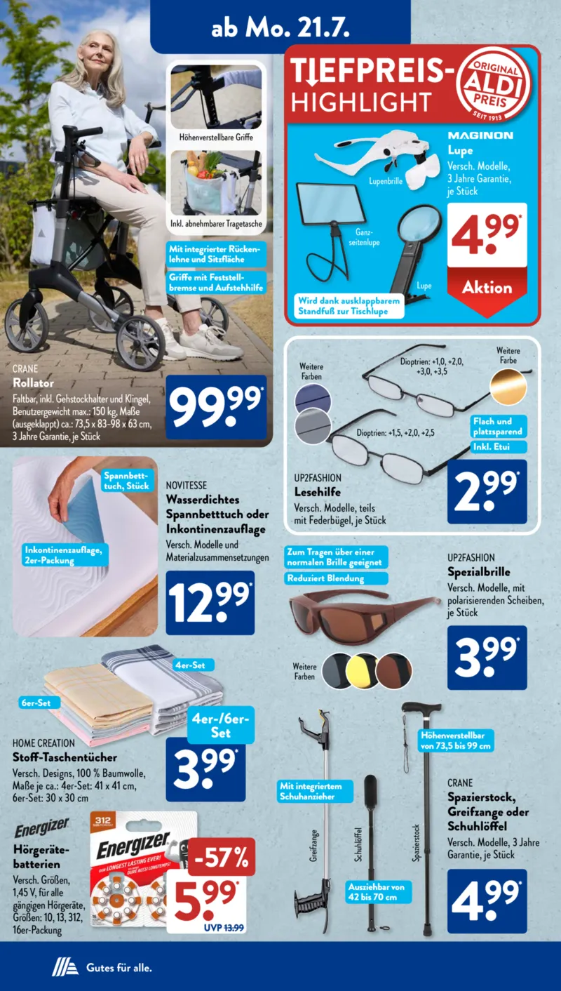 ALDI SÜD Prospekt vom 21.07.2025, Seite 2